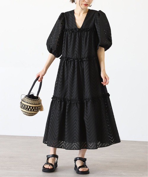 Eva エヴァマン Mann エヴァマン レースワンピース ワンピース Vermeil Mann Iena ヴェルメイユパーイエナ のファッション