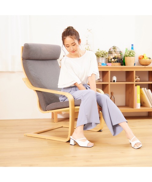 chumchum（チャムチャム）の「スクエアカットローヒールサンダル（サンダル・レディース・ブラック/ホワイト系その他2/ブラック系その他2・S/M/L/LL）」の12枚目の写真