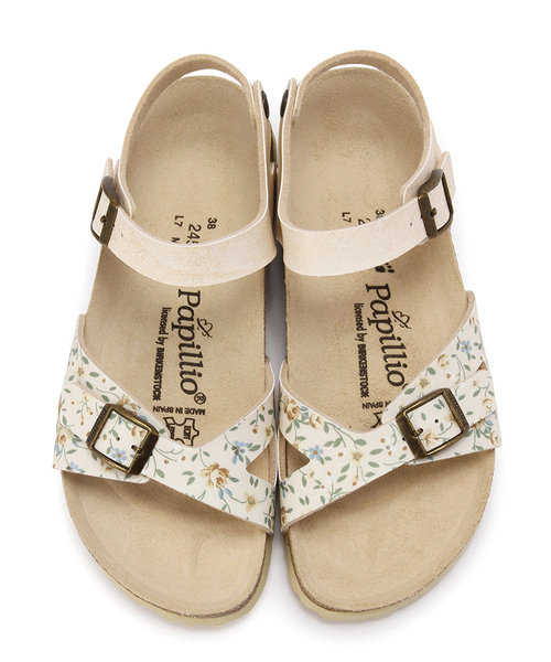 BIRKENSTOCK（ビルケンシュトック）の「RIO BF Cream/Print EFG Cream(WOMEN)（サンダル・レディース・クリーム・36/37/40/35/39/38）」の15枚目の写真