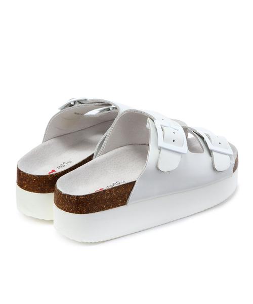 Another Edition（アナザーエディション）の「BCI/L/B TRIZOLE 55（サンダル・レディース・ホワイト/ブラック・38/37/36）」の3枚目の写真