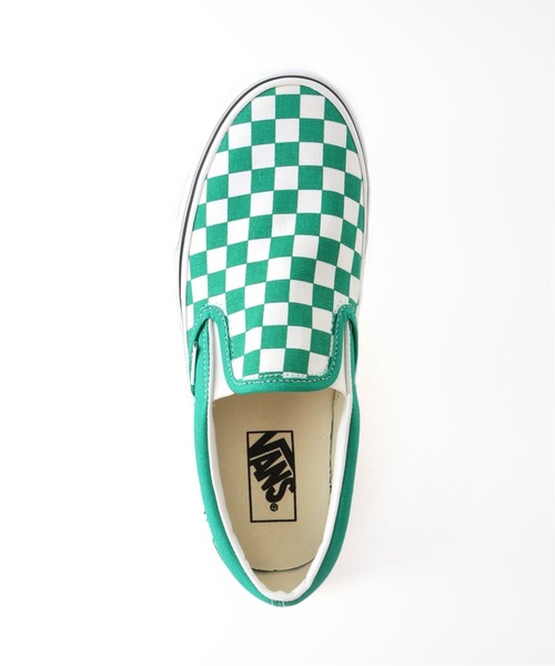 VANS（バンズ）の「【VANS / バンズ】Classic Slip-On（スリッポン・レディース・オレンジ/グリーン・23cm/24cm/25cm）」の12枚目の写真