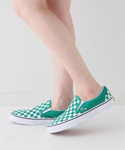 VANS（バンズ）の「【VANS / バンズ】Classic Slip-On（スリッポン・レディース・オレンジ/グリーン・23cm/24cm/25cm）」の7枚目の写真