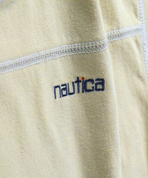NAUTICA（ノーティカ）の「【NAUTICA/ノーティカ/吸水速乾】配色ステッチ半袖Tシャツ（Tシャツ/カットソー・キッズ・グリーン/ベージュ/チャコールグレー/パープル・120/130/140/150）」の19枚目の写真