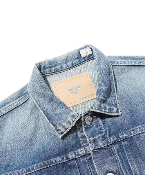 YOUNG&OLSEN The DRYGOODS STORE（ヤングアンドオルセン）の「YOUNG&OLSEN/ヤングアンドオルセン YOUNG DENIM BLOUSE デニムジャケット（デニムジャケット・レディース・ブルー・3/2）」の11枚目の写真