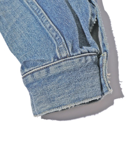 YOUNG&OLSEN The DRYGOODS STORE（ヤングアンドオルセン）の「YOUNG&OLSEN/ヤングアンドオルセン YOUNG DENIM BLOUSE デニムジャケット（デニムジャケット・レディース・ブルー・3/2）」の10枚目の写真