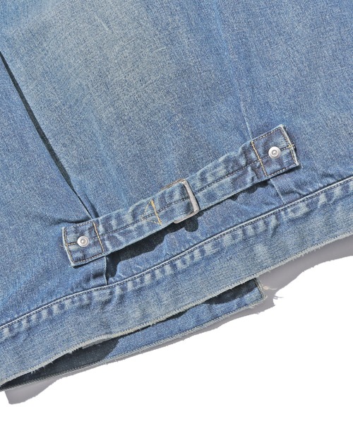 YOUNG&OLSEN The DRYGOODS STORE（ヤングアンドオルセン）の「YOUNG&OLSEN/ヤングアンドオルセン YOUNG DENIM BLOUSE デニムジャケット（デニムジャケット・レディース・ブルー・3/2）」の7枚目の写真