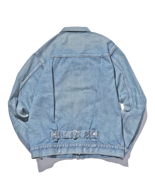 YOUNG&OLSEN The DRYGOODS STORE（ヤングアンドオルセン）の「YOUNG&OLSEN/ヤングアンドオルセン YOUNG DENIM BLOUSE デニムジャケット（デニムジャケット・レディース・ブルー・3/2）」の5枚目の写真