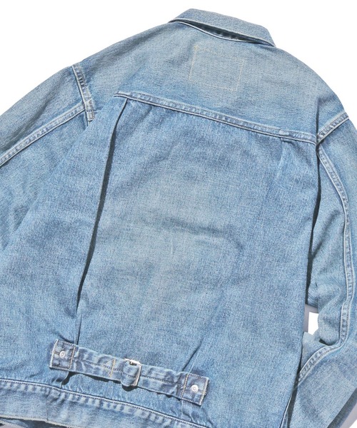 YOUNG&OLSEN The DRYGOODS STORE（ヤングアンドオルセン）の「YOUNG&OLSEN/ヤングアンドオルセン YOUNG DENIM BLOUSE デニムジャケット（デニムジャケット・レディース・ブルー・3/2）」の14枚目の写真