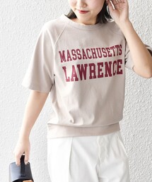 *【SHIPS別注】GoodwearラグランリブTEE◇