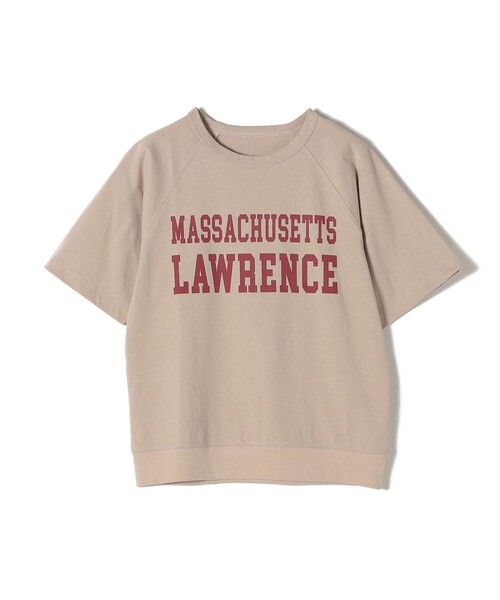 SHIPS（シップス）の「*【SHIPS別注】GoodwearラグランリブTEE◇（Tシャツ/カットソー・レディース・チャコールグレー/ライトホワイト/ベージュ/グリーン・ONE SIZE）」の9枚目の写真
