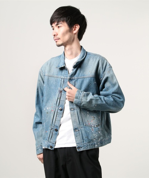 CLAMP(クランプ)の「CLAMP/クランプ/NO2 DENIM JKT T-BACK with paint/ナンバー2デニムティーバック ペイント(ブルゾン・メンズ・その他・3)」の7枚目の写真