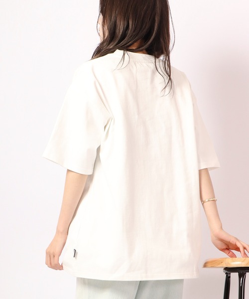 FLASH PACKER(フラッシュパッカー)の「FLASH PACKER ヘビーオンス半袖TEE(Tシャツ/カットソー・メンズ・グレイッシュベージュ/ホワイト/ブラック・M/XL/L/S)」の14枚目の写真