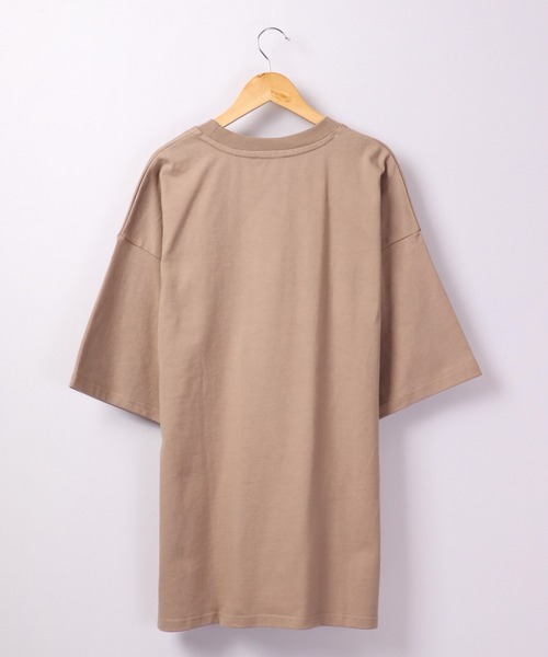 FLASH PACKER(フラッシュパッカー)の「FLASH PACKER ヘビーオンス半袖TEE(Tシャツ/カットソー・メンズ・グレイッシュベージュ/ホワイト/ブラック・M/XL/L/S)」の4枚目の写真