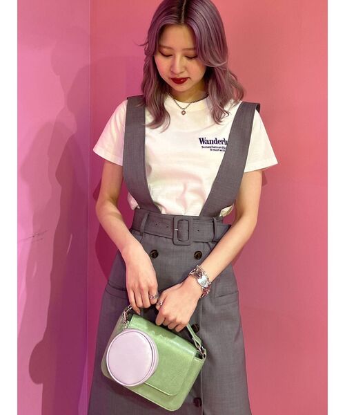 jouetie(ジュエティ)の「ワンハンドルマルチ BAG(ハンドバッグ・レディース・オフホワイト/ブラック・FREE)」の3枚目の写真