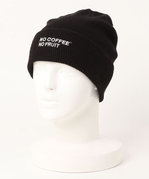 FRUIT OF THE LOOM(フルーツオブザルーム)の「NC KNIT CAP / シンプル / ニット帽 / カジュアル / ユニセックス / 刺繍 / 厚手(ニットキャップ/ビーニー・メンズ・ホワイト/ブラック・FREE)」の2枚目の写真