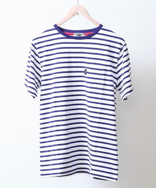 coen(コーエン)の「【MBC】ボーダーポケT(ユニセックス)(Tシャツ/カットソー・メンズ・ネイビー/グレー/オフホワイト・LARGE/MEDIUM/SMALL/X-LARGE/X-SMALL)」の14枚目の写真