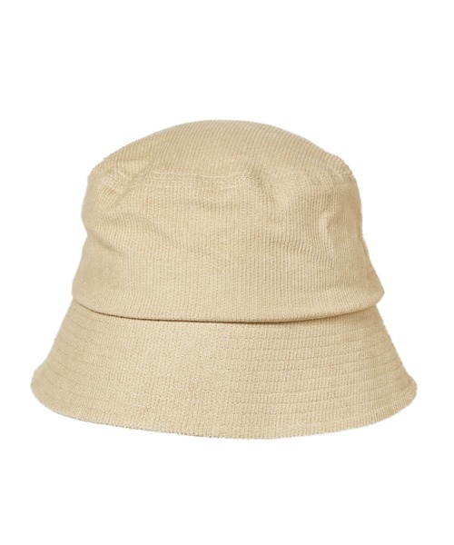 14+(イチヨンプラス)の「コーデュロイシンプルバケットハット(ハット・レディース・ブラック/ベージュ/オフホワイト/カーキ/ブルー/ブラウン/グレー/ネイビー/ピンク・SMALL/MEDIUM/LARGE)」の10枚目の写真