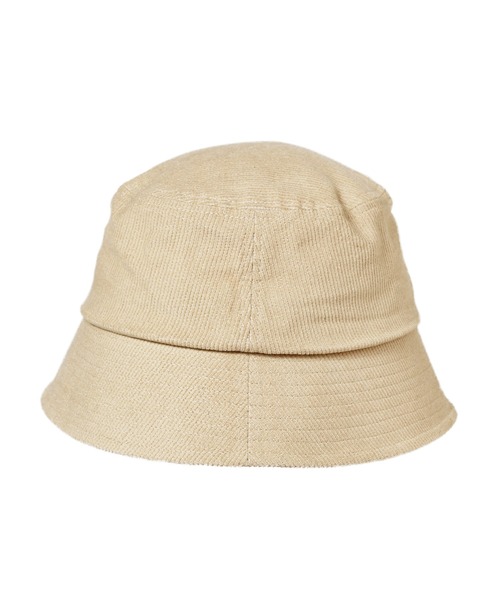 14+(イチヨンプラス)の「コーデュロイシンプルバケットハット(ハット・レディース・ブラック/ベージュ/オフホワイト/カーキ/ブルー/ブラウン/グレー/ネイビー/ピンク・SMALL/MEDIUM/LARGE)」の11枚目の写真