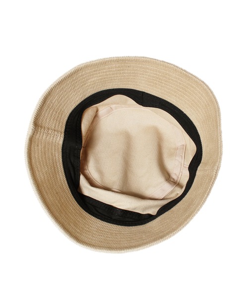 14+(イチヨンプラス)の「コーデュロイシンプルバケットハット(ハット・レディース・ブラック/ベージュ/オフホワイト/カーキ/ブルー/ブラウン/グレー/ネイビー/ピンク・SMALL/MEDIUM/LARGE)」の13枚目の写真