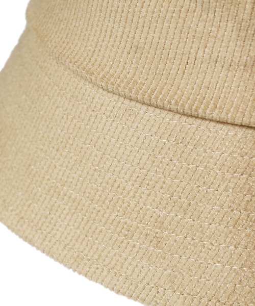 14+(イチヨンプラス)の「コーデュロイシンプルバケットハット(ハット・レディース・ブラック/ベージュ/オフホワイト/カーキ/ブルー/ブラウン/グレー/ネイビー/ピンク・SMALL/MEDIUM/LARGE)」の14枚目の写真