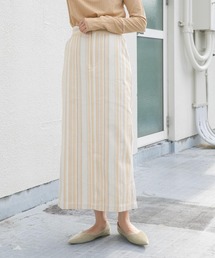 KBF | ストライプペンシルスカート(スカート)