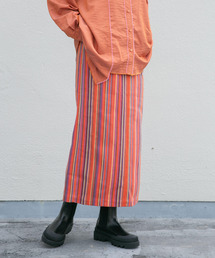 KBF | ストライプペンシルスカート(スカート)