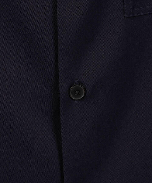 TOMORROWLAND （トゥモローランド）の「ウール スタンドカラーシャツ（シャツ/ブラウス・メンズ・ネイビー/ブラウン・S/M/XS）」の12枚目の写真