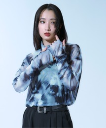 Ellno Loset | アソートシアーハイネックインナー/フィンガーホール付き(Tシャツ/カットソー)