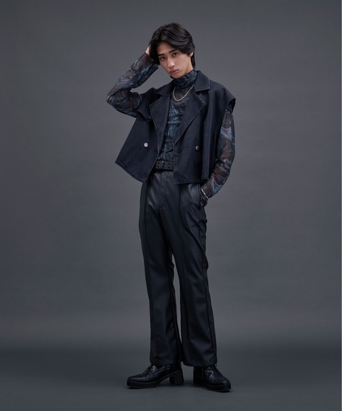 アソートシアーハイネックインナー/サムホール付き（Tシャツ