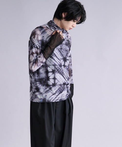 新柄追加】アソートシアーハイネックインナー/サムホール付き（Tシャツ