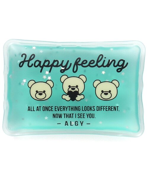 algy（アルジー）の「ALGYクマ柄保冷剤（アウトドアグッズ・キッズ・ピンク/ミント/ラベンダー・FREE）」の2枚目の写真