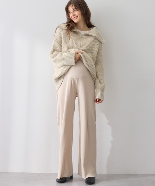 新色追加】産後にも活躍 セルフカットできるマタニティリブストレート