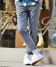 EDIFICE | ◇C/PE ツイル クリースパンツ(スラックス)