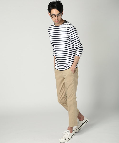 EDIFICE（エディフィス）の「◇C/PE ツイル クリースパンツ（スラックス・メンズ・チャコールグレー/ベージュ/ネイビー/ブルー系その他・29/31/32/30/33）」の20枚目の写真