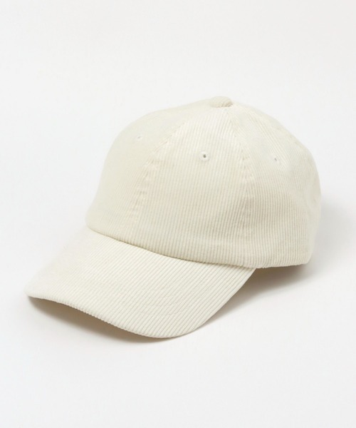 studio CLIP（スタディオクリップ）の「コーデュロイ刺繍キャップ（キャップ・レディース・グリーン/オフホワイト/ベージュ・FREE）」の2枚目の写真