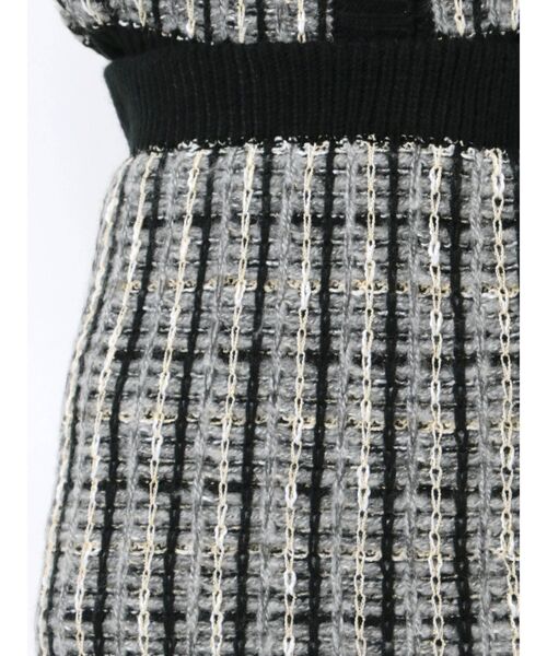 EMODA（エモダ）の「ツイードニットスカート（スカート・レディース・ブラック/レッド/グリーン・FREE）」の16枚目の写真