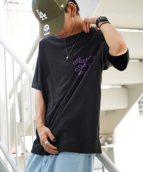 Russell Athletic(ラッセルアスレティック)の「RUSSELL ATHLETIC ラッセルアスレチック プリントTシャツ(Tシャツ/カットソー・メンズ・ホワイト/ブラック/ネイビー/オレンジ・FREE)」の15枚目の写真
