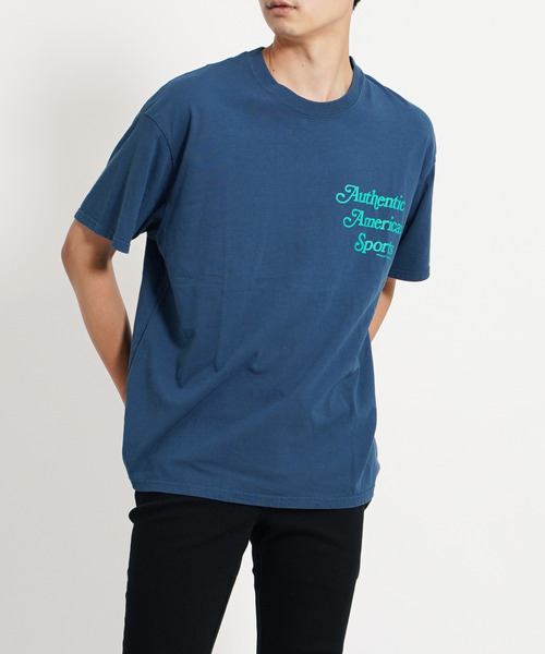 Russell Athletic(ラッセルアスレティック)の「RUSSELL ATHLETIC ラッセルアスレチック プリントTシャツ(Tシャツ/カットソー・メンズ・ホワイト/ブラック/ネイビー/オレンジ・FREE)」の20枚目の写真