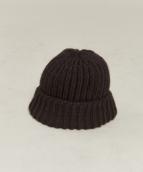 NOMINE（ノミネ）の「【WEB限定】【Santelli Francesca】 ニット帽（ニットキャップ/ビーニー・レディース・ライトグレー/オレンジ/ブラック・フリー）」の9枚目の写真