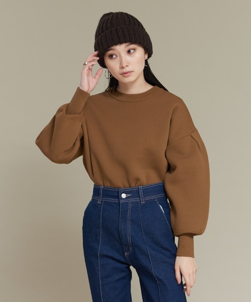 NOMINE（ノミネ）の「【WEB限定】【Santelli Francesca】 ニット帽（ニットキャップ/ビーニー・レディース・ライトグレー/オレンジ/ブラック・フリー）」の14枚目の写真