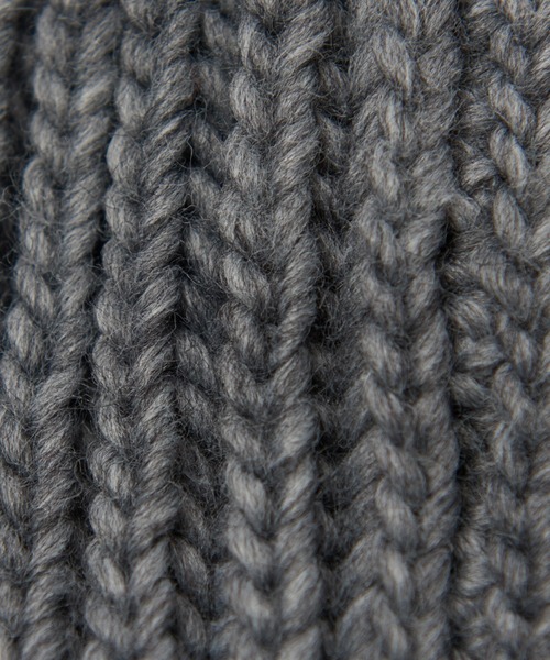 NOMINE（ノミネ）の「【WEB限定】【Santelli Francesca】 ニット帽（ニットキャップ/ビーニー・レディース・ライトグレー/オレンジ/ブラック・フリー）」の21枚目の写真