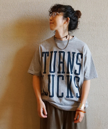 《追加》プリントT TURNS LUCKS