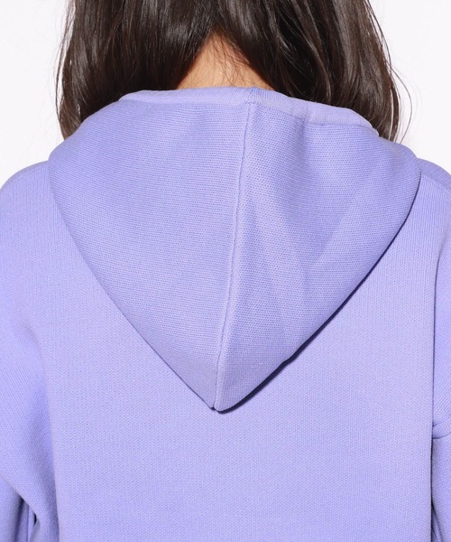 repipi armario（レピピ アルマリオ）の「モチモチZIPパーカー（パーカー・キッズ・パープル/ブラック・MEDIUM/LARGE）」の6枚目の写真