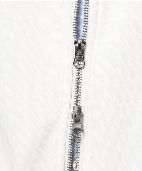 WEGO（ウィゴー）の「WEGO/スウェットMA-1（ミリタリージャケット・メンズ・ホワイト・MEDIUM/LARGE）」の2枚目の写真