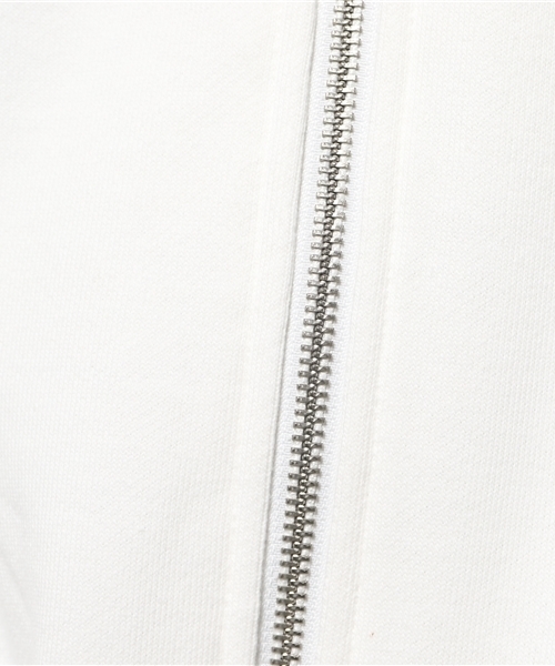 WEGO（ウィゴー）の「WEGO/スウェットMA-1（ミリタリージャケット・メンズ・ホワイト・MEDIUM/LARGE）」の3枚目の写真