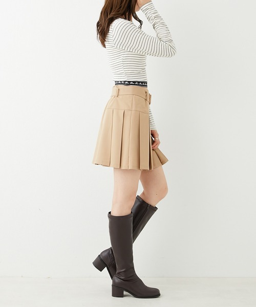 OLIVE des OLIVE（オリーブデオリーブ）の「裾ゴムロンティー（Tシャツ/カットソー・レディース・オフホワイト/ホワイト系その他/ブラック・FREE）」の18枚目の写真