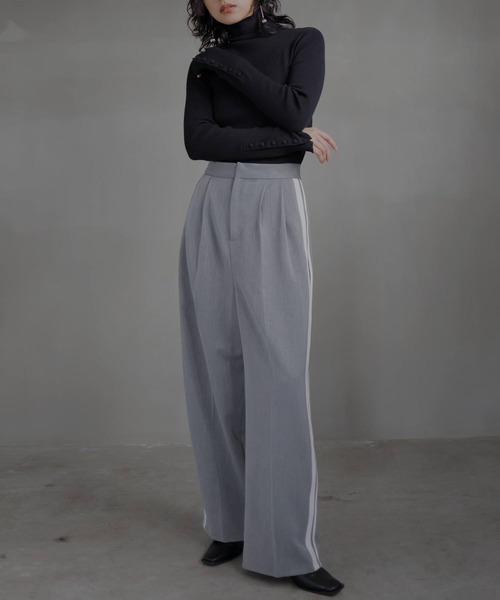DEUXIEME CLASSE - ラム畦ハイネックニット DEUXIEME CLASSE - Deuxieme Classe ラム畦 ハイネック ニット