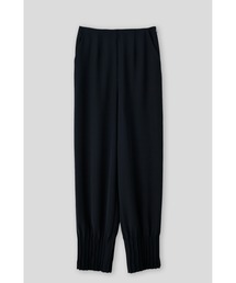 ENFOLD（エンフォルド）の「ダブルサテンST タックジョガーパンツ