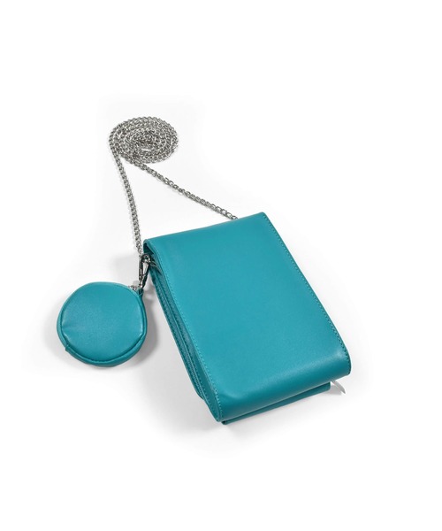 ZIDDY（ジディ）の「ZIDDY/コインパース付コンパクトショルダーフラップバッグ（ショルダーバッグ・キッズ・グレー/グリーン・ONESIZE）」の18枚目の写真