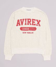AVIREX | MINI WAFFLE CALLEGE LOGO T-SHIRT/ ミニワッフルカレッジロゴTシャツ(Tシャツ/カットソー)